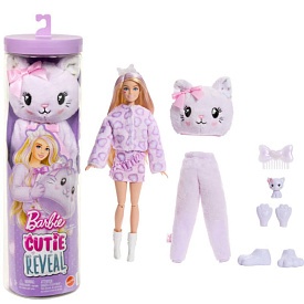 Лялька Barbie "Cutie Reveal" серії "Милі бантики" – кошеня - 1 - smarttoys.com.ua