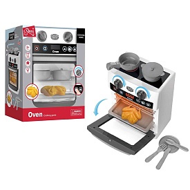 Плита F2309 електронне табло/таймер, тріскачка, посуд, продукт, муз., світло, кор., 20,5-26-14 см. - 1 - smarttoys.com.ua