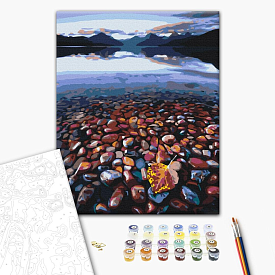 Картина за номерами: Кам'янистий берег 40х50 - 1 - smarttoys.com.ua