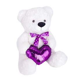 М`яка іграшка "Теддi 2/4 з серцем", Копиця 00027-31 - 1 - smarttoys.com.ua