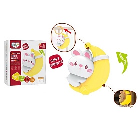 Підвіска 368-15 на коляску, зайчик на місяці, світло, бат., кор., 10-11-4,5 см. - 1 - smarttoys.com.ua