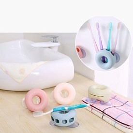 Тримач для зубних щіток на присосках 8.5см., HSW40122A - 1 - smarttoys.com.ua