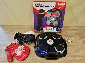 Дитячий електронний боксерський тренажер, на стіну, музичний, в коробці - 1 - smarttoys.com.ua