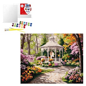 Набір для розпису по номерах "Квіткова галявина" 40х50см - 1 - smarttoys.com.ua