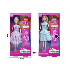 Лялька GN4009-6 аксесуари, 2 кольори, кор., 16-33-4,5 см. - 1 - smarttoys.com.ua