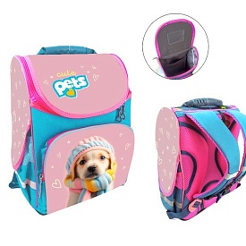 Ранець-короб ортопедичний, Песик 34*26*15см, Space, Д - 1 - smarttoys.com.ua