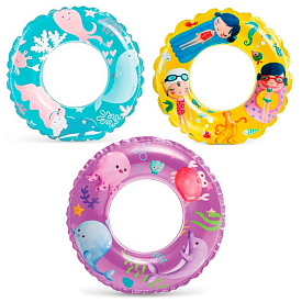 Круг 59242 діаметр 61см., 6-10 років, 3 види, (рибки, фрукти, зірочки) кул., 25-16 см. - 1 - smarttoys.com.ua