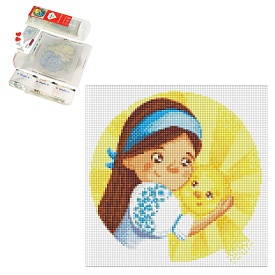 Набір з алмазною мозаїкою без підрамника для дітей "Сонечко" 30х30см - 1 - smarttoys.com.ua