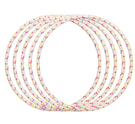 Обруч №1 "Квітонька" 68см, арт 0192, Іграшка дитяча, Бамсик - 1 - smarttoys.com.ua