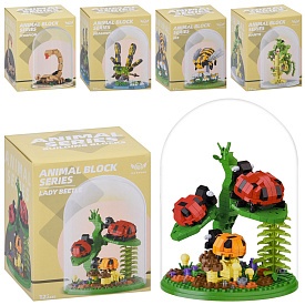 Конструктор MG1372A/B/C/D/F комаха, колба, 5 видів, в кор-ці, 13-17-13см - 1 - smarttoys.com.ua