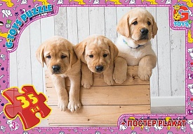 AN121 Пазли ТМ "G-Toys" із серії "Домашні улюбленці", 35 ел. - 1 - smarttoys.com.ua
