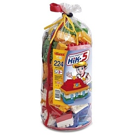 Конструктор дитячий "НІК-5" (224 дет.) шитий кульок - 1 - smarttoys.com.ua