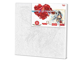 Креативна творчість "PAINTING BY NUMBERS" 40см*40см економ (KpNe-02-05) - 1 - smarttoys.com.ua