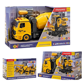 Машинка-конструктор OTAMANKO АВТОКОНСТРУКТОР Бетонозмішувач - 1 - smarttoys.com.ua