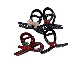 Аксесуари для волосся FG241025017 заколка-краб, мікс видів, лист, кул., 10-8-4 см. - 1 - smarttoys.com.ua