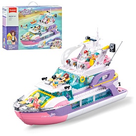 Конструктор SLUBAN M38-B1167 "Girls Dream": катер, 1108 дет. - 1 - smarttoys.com.ua