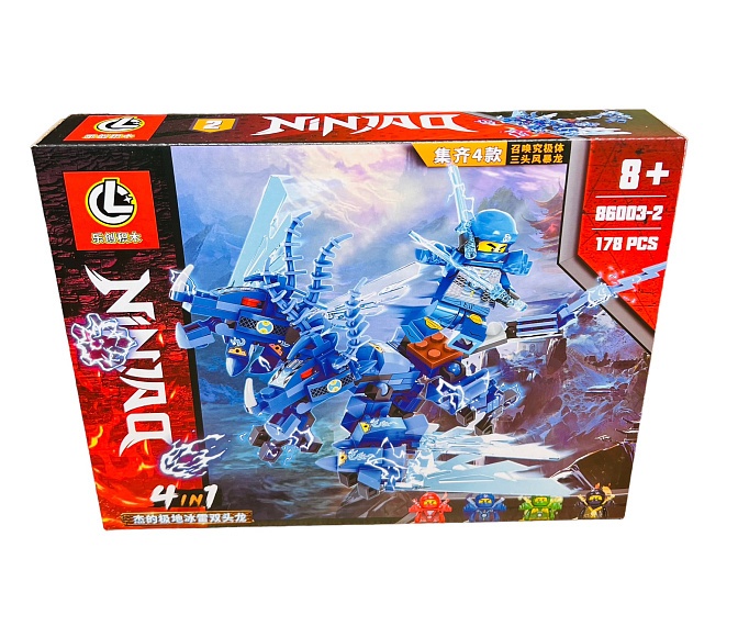 Конструктор 86003 Ніндзяго 177-181 елементів, в коробці - 4 - smarttoys.com.ua