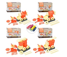 Пластилін MK 5466 6 кольорів(стіках), апарат-прес, посуд, інструменти, 4 види, кор., 29-21-9,5 см. - 1 - smarttoys.com.ua