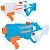Водяний бластер 591 помпа, 2 кольори, кул., 23-58-6 см. - 1 - smarttoys.com.ua