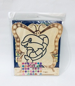 Розфарбовка з стразами сердечко - 2 - smarttoys.com.ua