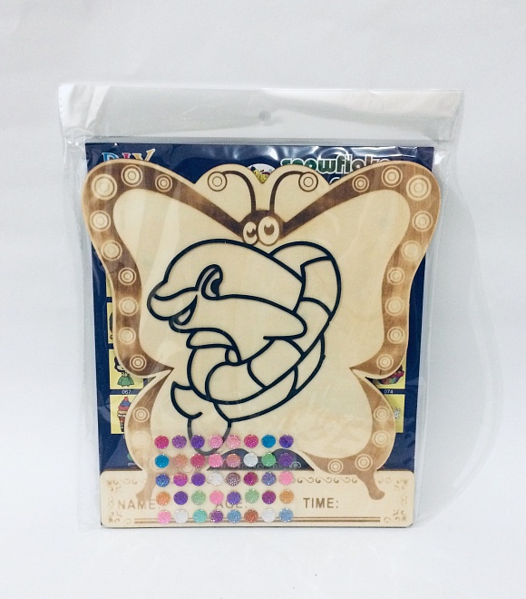 Розфарбовка з стразами сердечко - 2 - smarttoys.com.ua