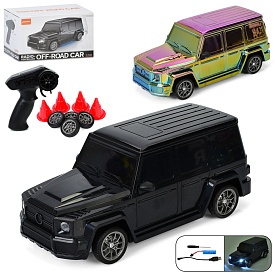 Джип 908 радіо/к2,4G, акум,1:24, світло,дрифт,доп.колеса,USB, 4х4,2 кольори, кор. - 1 - smarttoys.com.ua