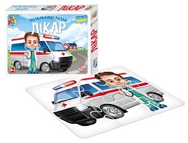 Розвиваючі пазли «Лікар» - 1 - smarttoys.com.ua