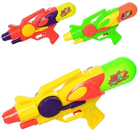 Водяний пістолет MR 0296 розмір середній, 3 кольори, кул., 17-28-5,5 см. - 1 - smarttoys.com.ua