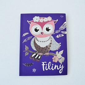 Блокнот TM Profiplan "Filiny" grape, A6 - 1 - smarttoys.com.ua