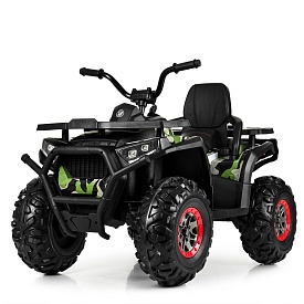 Квадроцикл M 4081EBLRS-18 радіок.2,4G,2мот.35W,1акум.12V9AH,MP3,USB,TF,EVA,шкіра,муз.,світло,камуфл. - 1 - smarttoys.com.ua