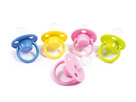 Pk 075/6-12 Пустушка силіконова, кругла "Малютка" Pk 075/6-12 - 1 - smarttoys.com.ua