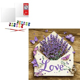 Набір для розпису по номерах "Лаванда в конверті" 40x40см - 1 - smarttoys.com.ua