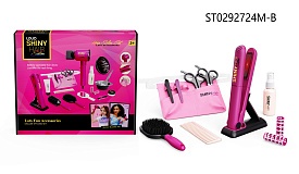 Набір аксесуарів 626031 набір перукаря, ножиці, гребінець, бігуді,сумка,плойка-муз.,світло,бат.,кор. - 1 - smarttoys.com.ua