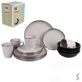 Набір столового посуду 16пр/наб (тарілка 26+19см, супниця 17.5см, чашка 420мл) MC5578-3 - 1 - smarttoys.com.ua