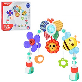 Підвіска HE0305 на візочок, брязкальце, підвіски 3 шт., кор., 28-28-6 см. - 1 - smarttoys.com.ua