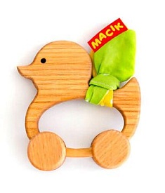 Дерев’яна каталка "Качечка" MWood МС 061102-02 - 1 - smarttoys.com.ua