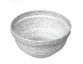 Горщик для квiтiв хвилястий, діам. 180, V-0,8л (Мікс кольорів) - 1 - smarttoys.com.ua