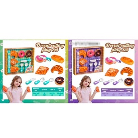 Продукти 99074-82 на липучці, солодощі, випічка, столові прибори, 2 кольори,,кор. - 1 - smarttoys.com.ua