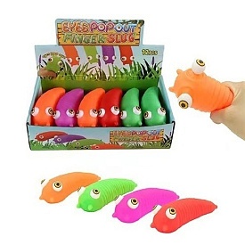 Фігурка R5529 гусениця, глазастик, антистрес, 4 кольори, кул., 12 шт. в диспл., 29-16-7,5 см. - 1 - smarttoys.com.ua