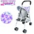 Візок M 5095 UA для ляльки, прогулянковий, кошик, мет., кул., 26-60-10 см. - 1 - smarttoys.com.ua