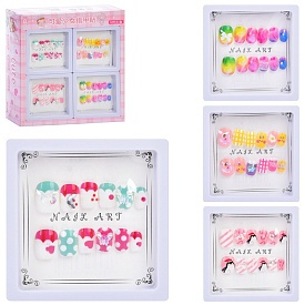 Косметика FG240408057A набір для манікюру, нігті-наліпки, кор., 12 шт.(4 види)в диспл.,20,5-22-6,5см - 1 - smarttoys.com.ua