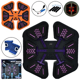 Боксерський набір MS 4642 тренажер-мішень,6цілей,9шв.,USB,BT,2кольори,муз.,світло,кор.,30,5-31,5-5см - 1 - smarttoys.com.ua