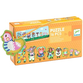 Djeco Дуо - пазл "Великі та малі на фермі", арт. DJ08266 - 1 - smarttoys.com.ua