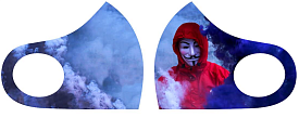 Маска Pitta Print S Anonymous 1																						 - 1 - smarttoys.com.ua