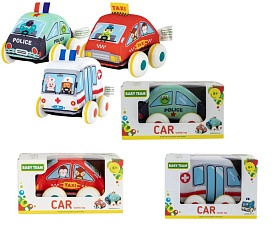 Іграшка текстильна "Машинка", в асортименті - 1 - smarttoys.com.ua