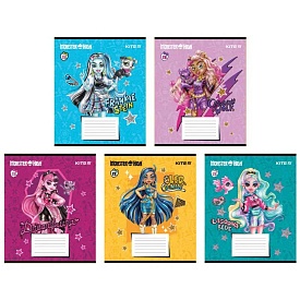 Зошит 12 арк., лін., гібр. лак + УФ лак, MH - 1 - smarttoys.com.ua