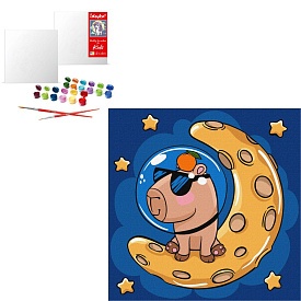 KHO для дітей "Капібара на місяці" 30x30см - 1 - smarttoys.com.ua