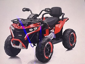 Квадроцикл M 6272EBLR-3(24V) 2,4G радіок,1*24V8AH, 2*45W,MP3,USB,TF,BT,EVA,шкіра,муз,світло,червоний - 1 - smarttoys.com.ua