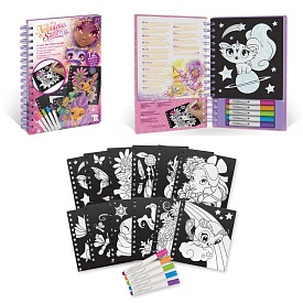 Набір для творчості NEBULOUS STARS – РОЗМАЛЬОВКА: ВІЗЕРУНКИ НА ОКСАМИТІ - 1 - smarttoys.com.ua