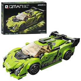 Конструктор Qman 91005 гонка, машина, 348 дет., кор., 35-25-6,5 см. - 1 - smarttoys.com.ua